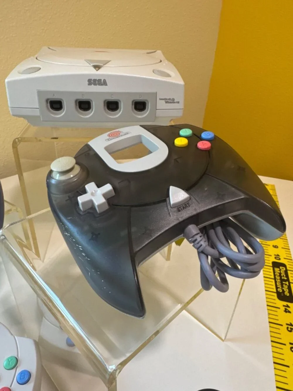 Sega Dreamcast Console Bundle With 3 Controllers VMU And Cables - Tested & Worki